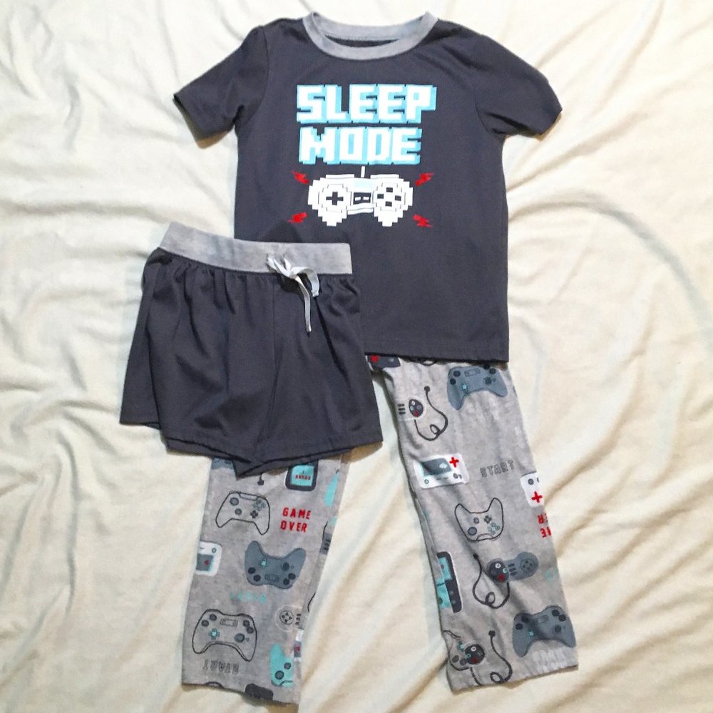 Carter's Size 5 Boys Pajama 3-Piece Set